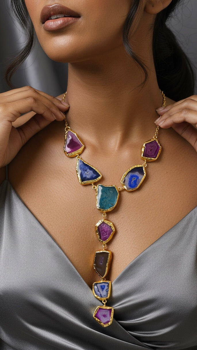 Navrang necklace - Multicolored