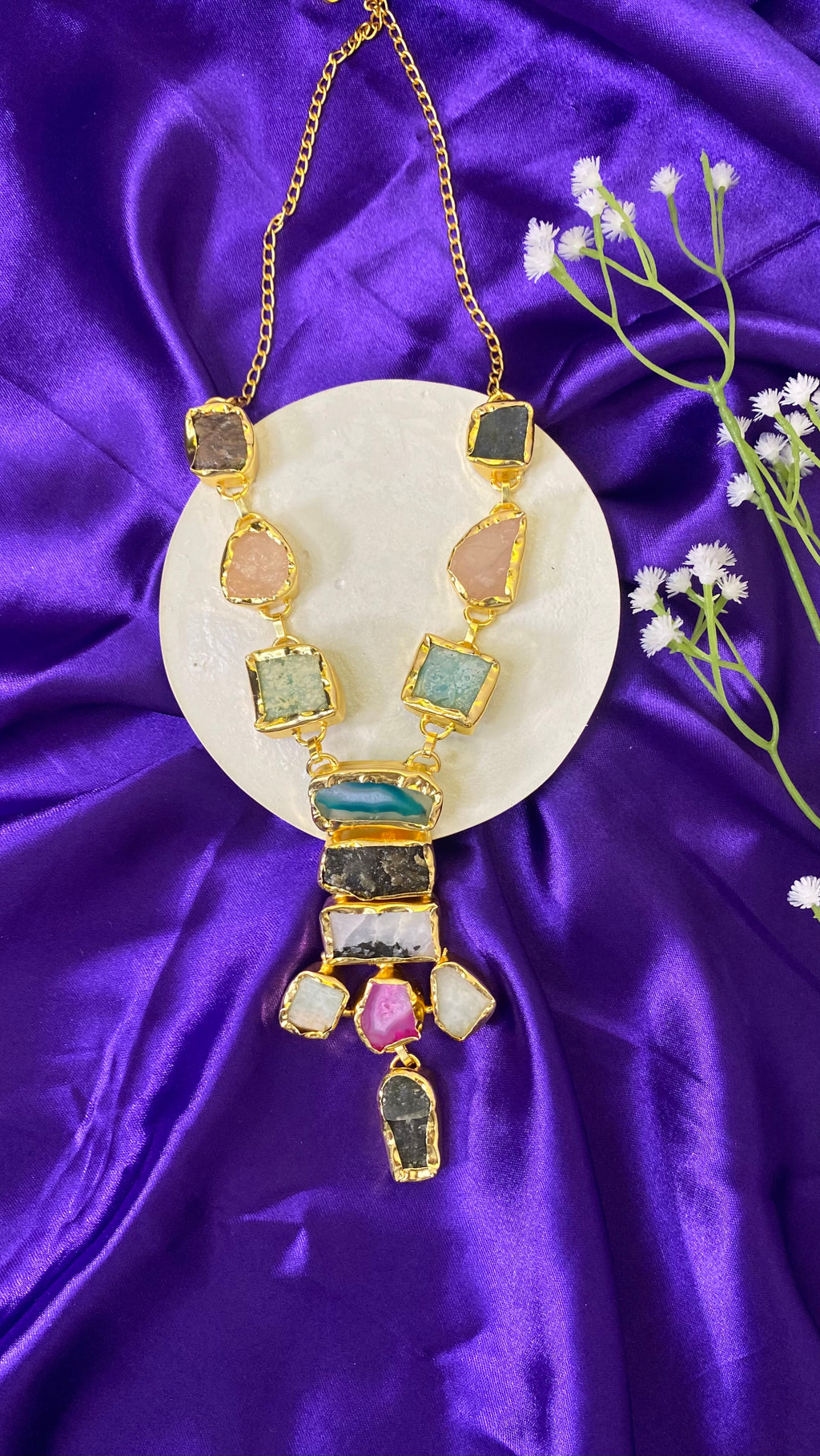 Mystic prism necklace - Multicolored