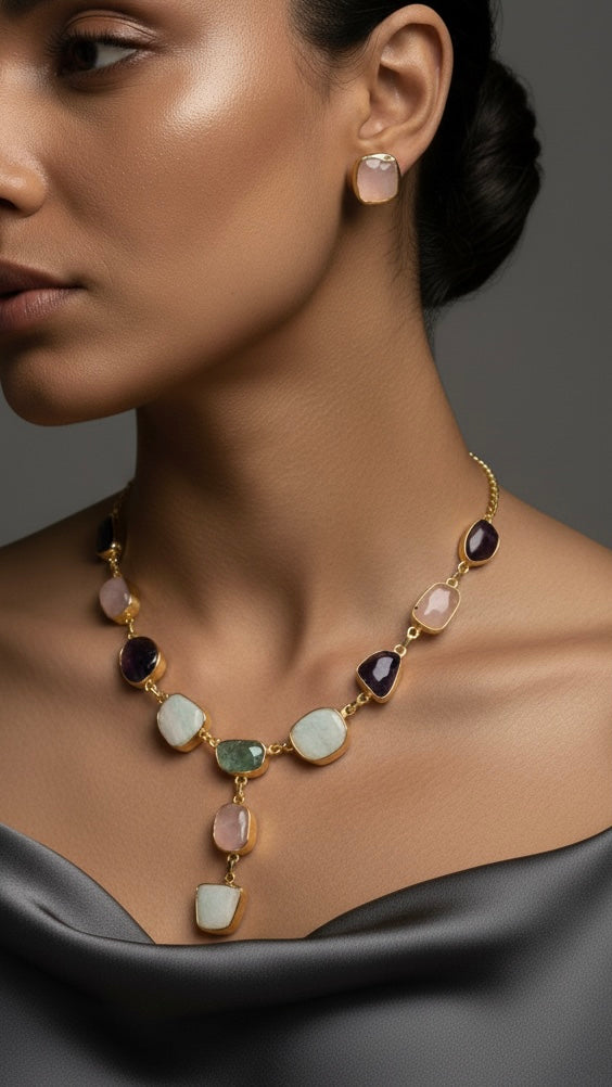 Vividaura necklace set - Multicolored