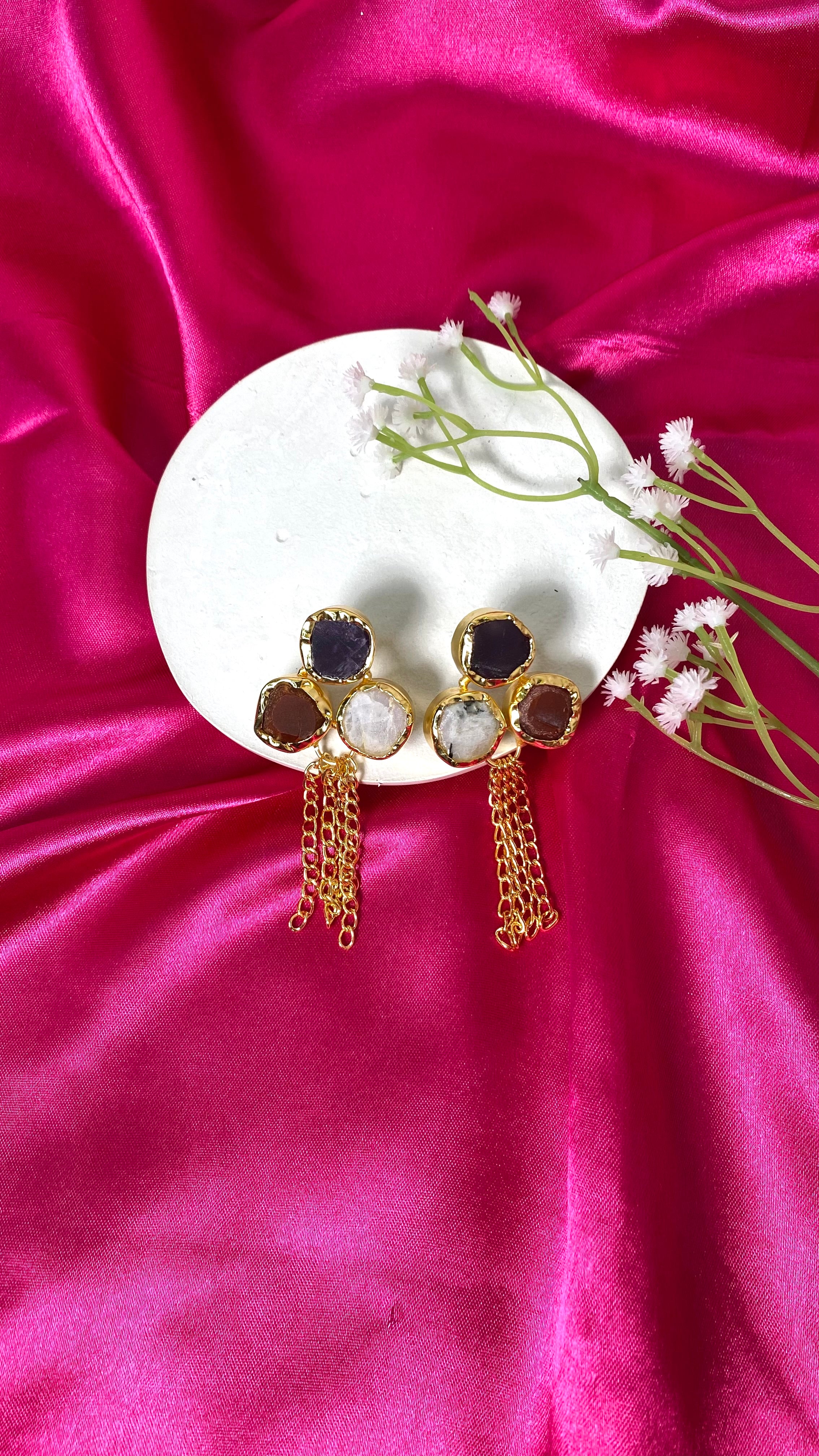 Rainbow spell earrings - Multicolored