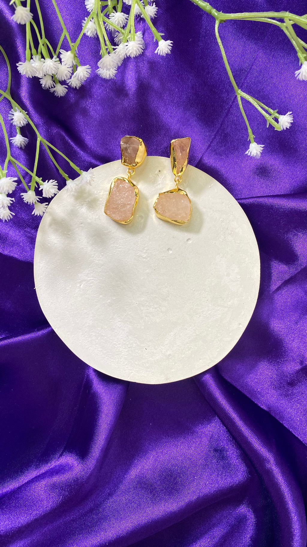 Gulabi bloom earrings