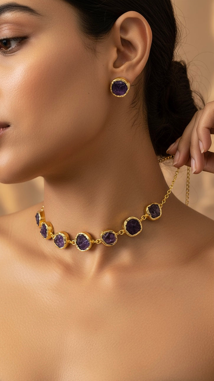 Enchanted hues choker set