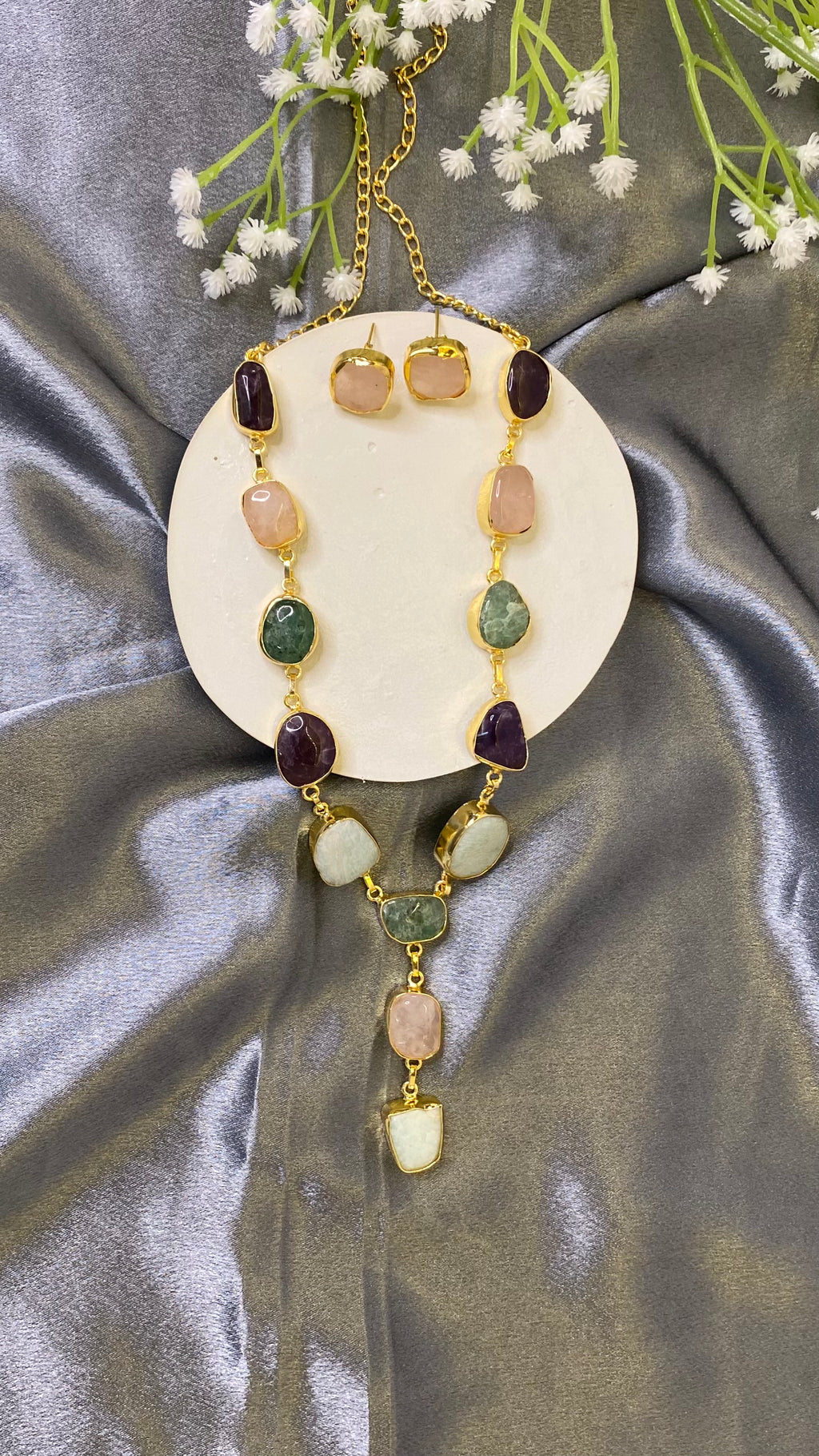 Vividaura necklace set - Multicolored