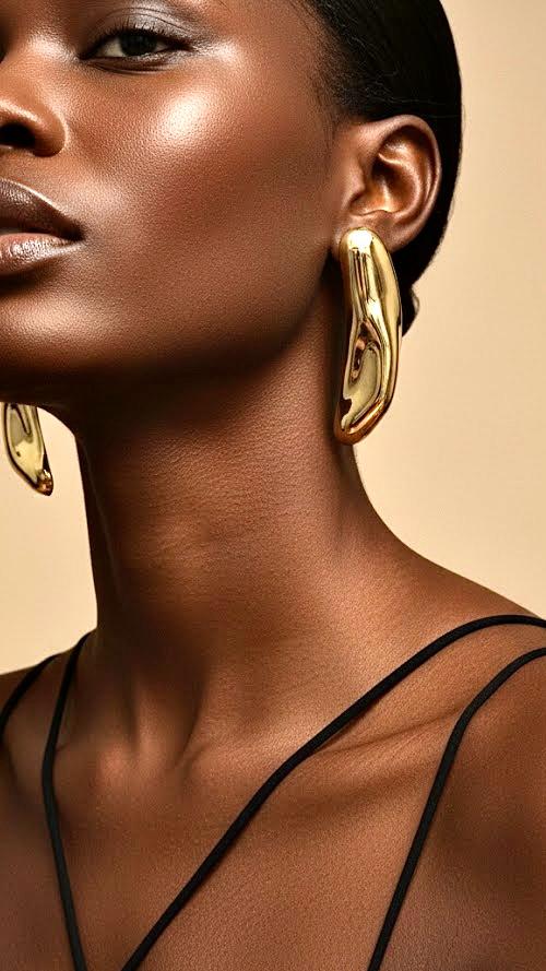 Earthsong curve earrings